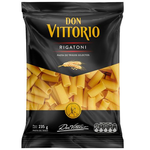 Fideos DON VITTORIO Rigatoni Bolsa 235g