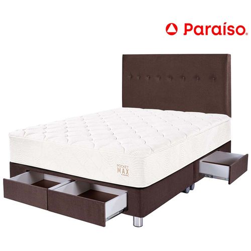 Dormitorio PARAÍSO Pocket King Chocolate