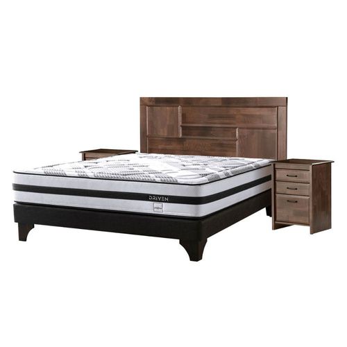 Set Cama Driven 2 Plazas  Respaldo Dolce