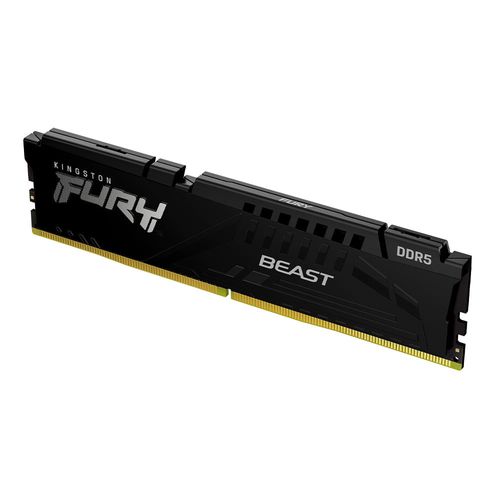 Memoria ram Kingston Fury Beast 16GB (1x16GB) DDR5, 5200 Mhz, CL40