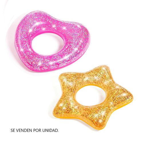 Anillo de flotador Glitter Fusion 91cm