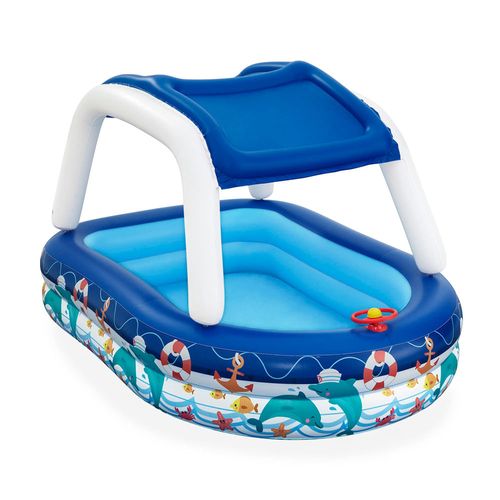 PISCINA INFLABLE CON TECHO 282LT - 213X155CM