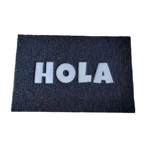 Felpudo confort Mat Basic Hola 60x40cm