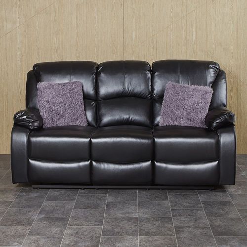 Reclinable High Gloss 3 Cuerpo Negro