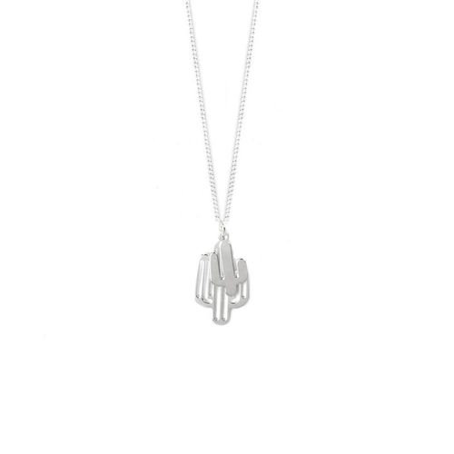 Collar Mujer Baliq Cactus Plata 925