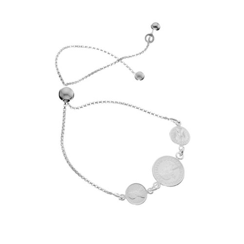 Pulsera Mujer Baliq Best Friend Plata 925 Gala Coins