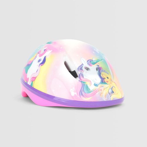 Casco Barbie 3D Con Funda De Peluche Mattel